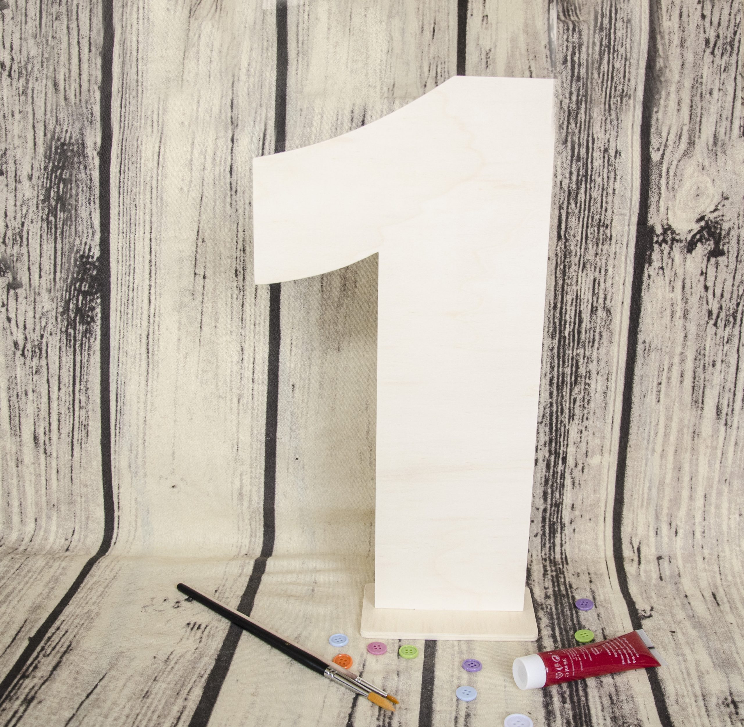 Blank cifra 1 cu talpa