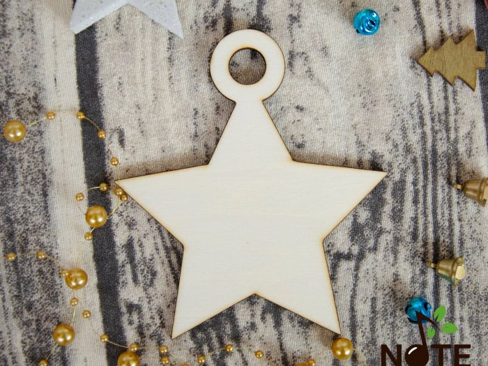 Steluta cu bucla ornament de brad Craciun