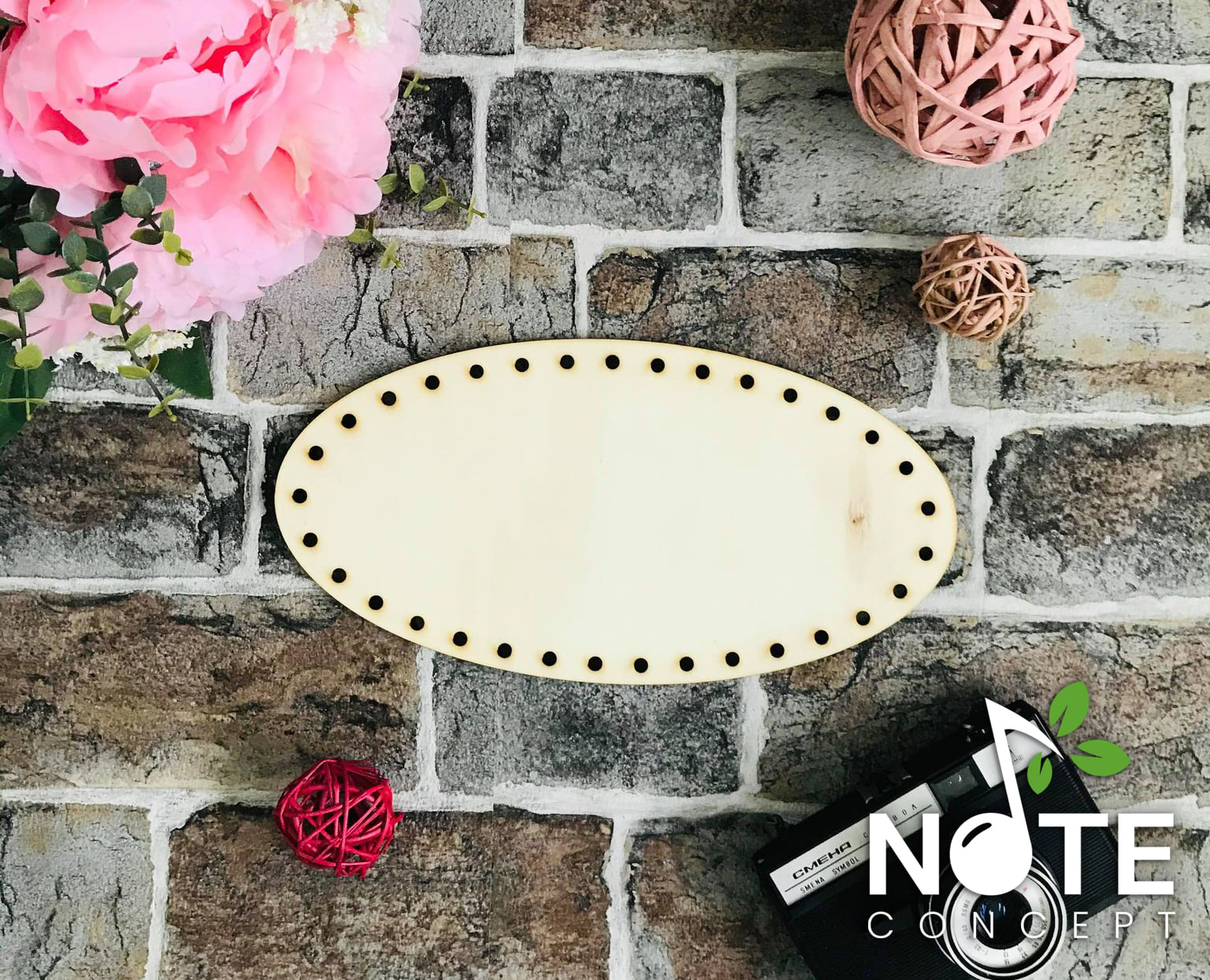 Baza blank oval pentru cos