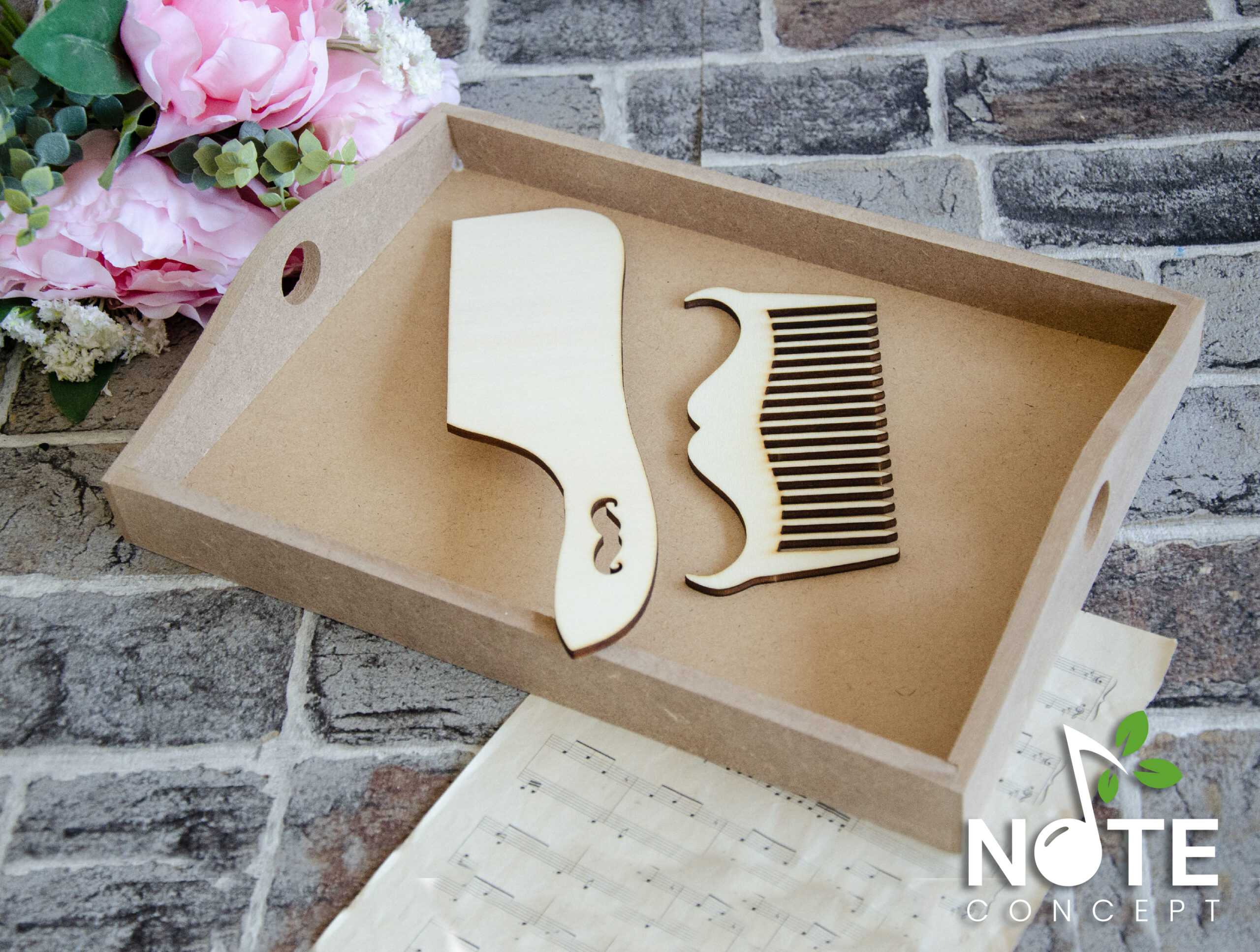Set mdf gatitul mirelui