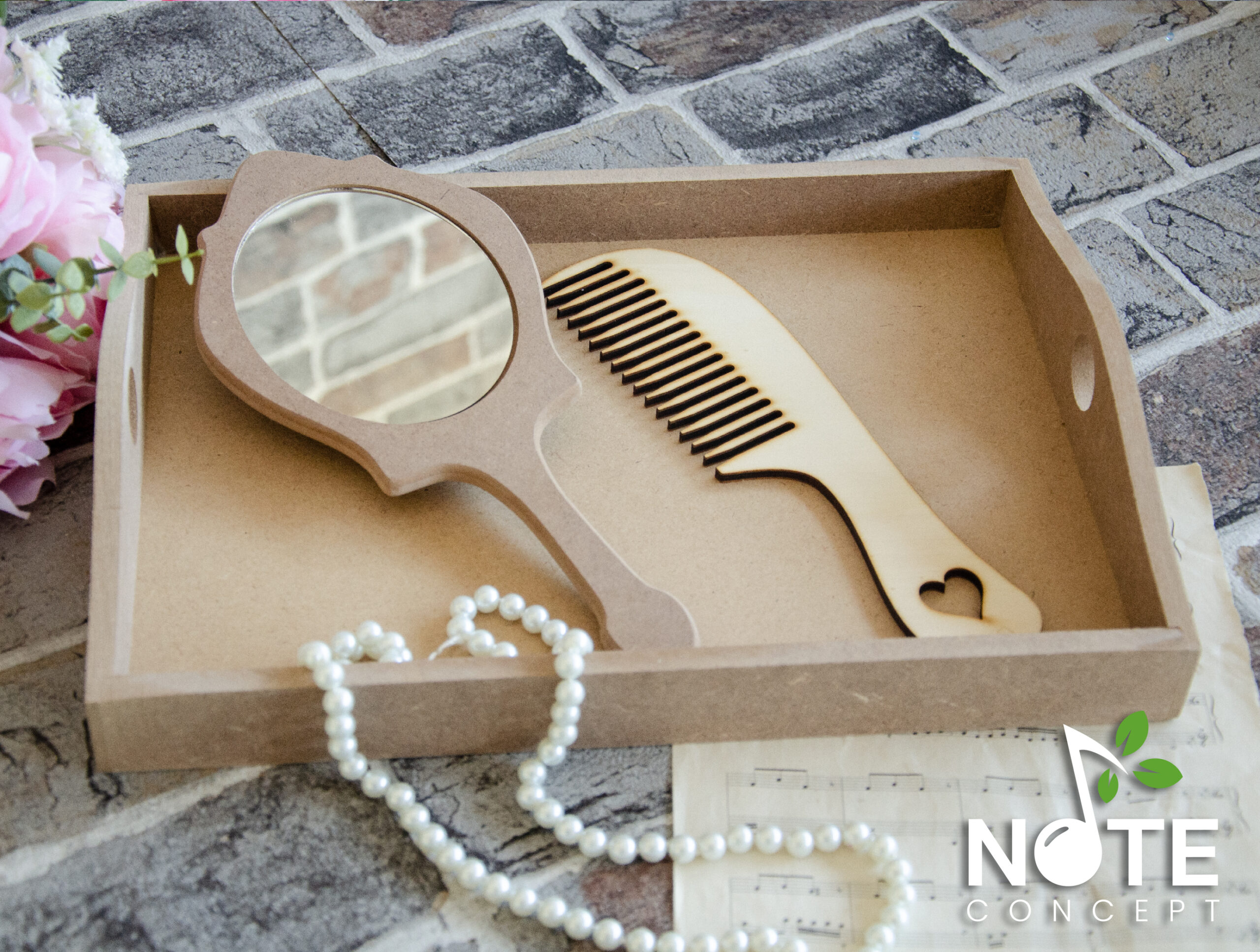 Set mdf gatitul miresei