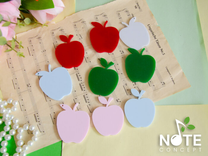 Martisor plexiglas color mar