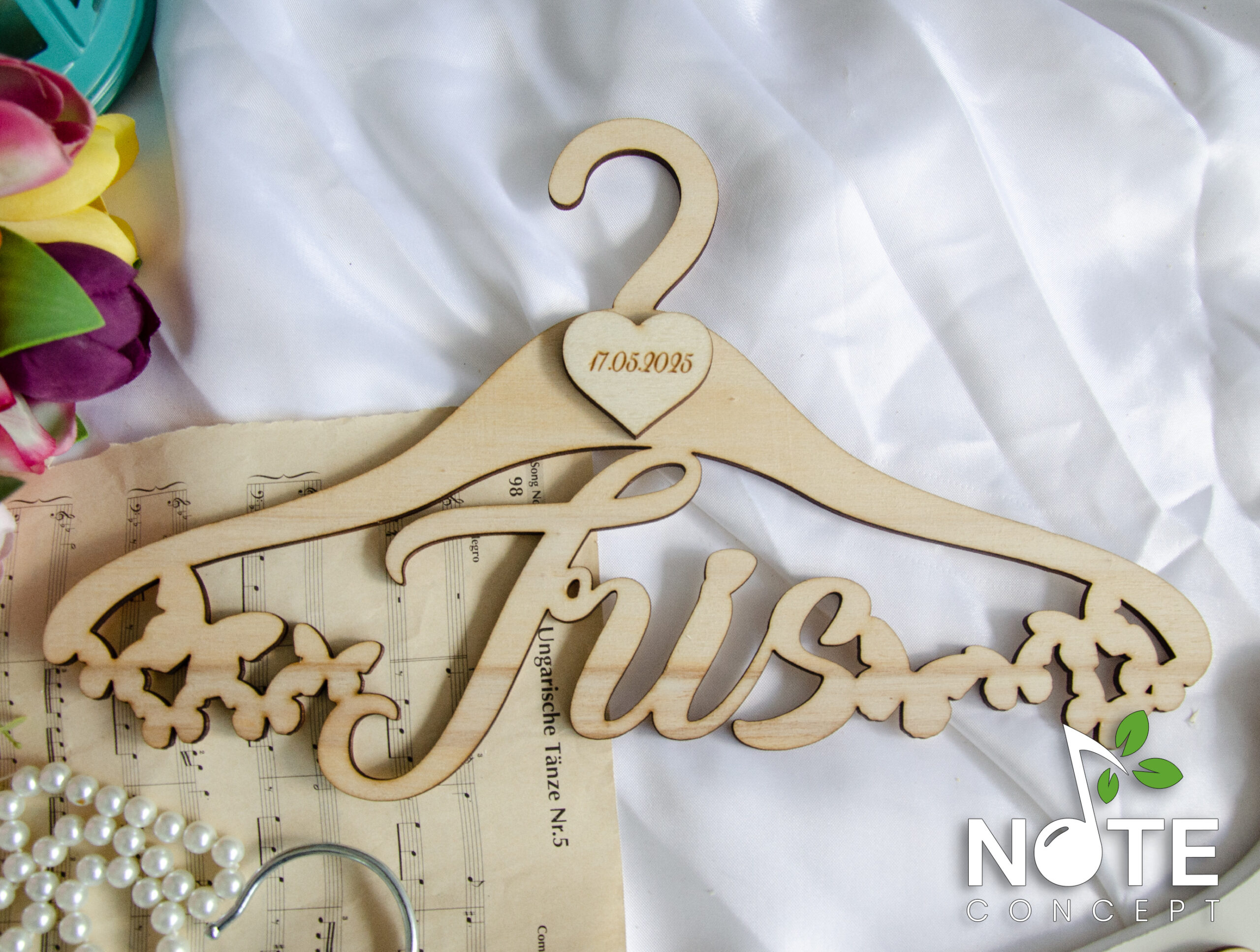 Set umerase personalizate pentru botez - imagine 2