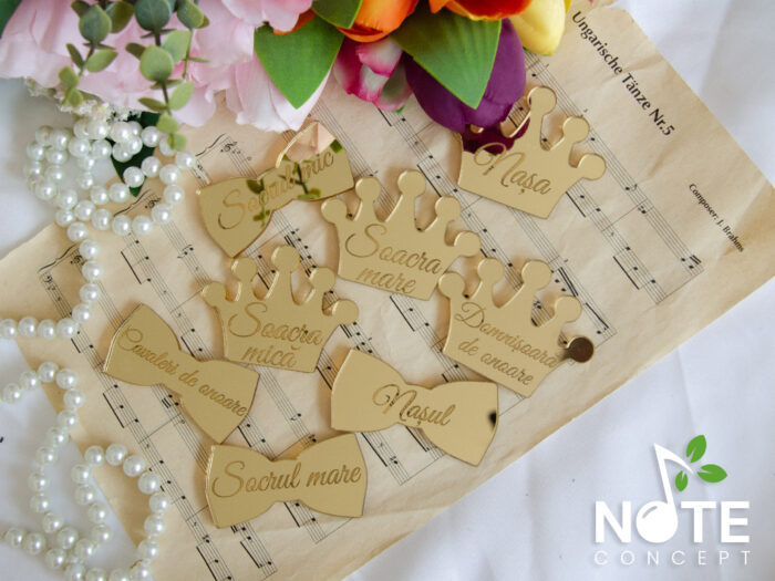 cocarde plexiglas oglinda personalizate